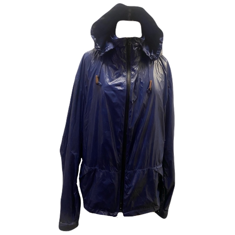 Y3 by Adidas windbreaker jacket in blue color